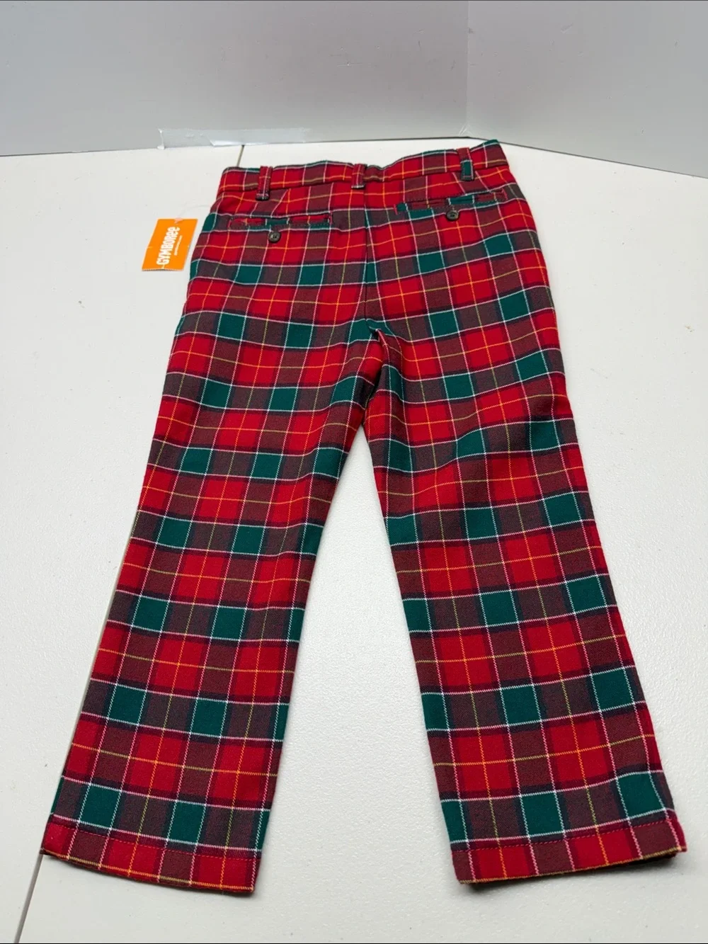 Gymboree festive plaid